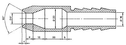 IP Testing x5 Water Nozzle